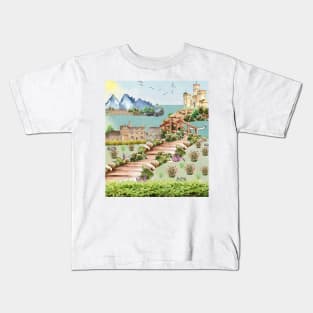 Enchanted landscape Kids T-Shirt